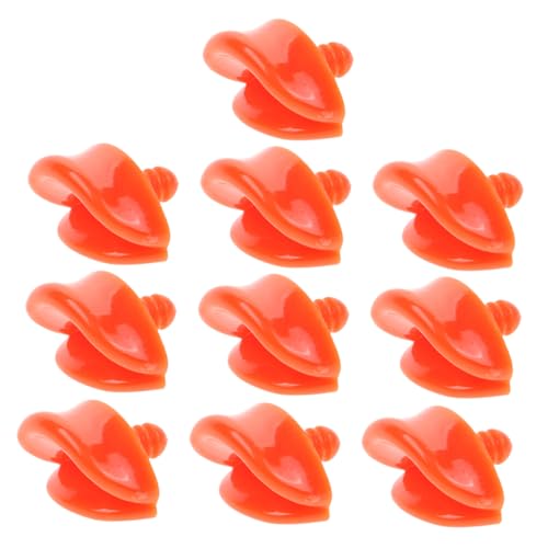 BRIGHTFUFU 10 Stück Teiliges DIY Entenschnabel Zubehör aus Kunststoff Ersatzteile für Entenplüschspielzeug Leicht zu Montieren für Basteln und Reparatur von Tierpuppen BRIGHTFUFU 10 Stück Teiliges DIY Entenschnabel Zubehör aus Kunststoff Ersatzteile für Entenplüschspielzeug Leicht zu Montieren für Basteln und Reparatur von Tierpuppen von BRIGHTFUFU