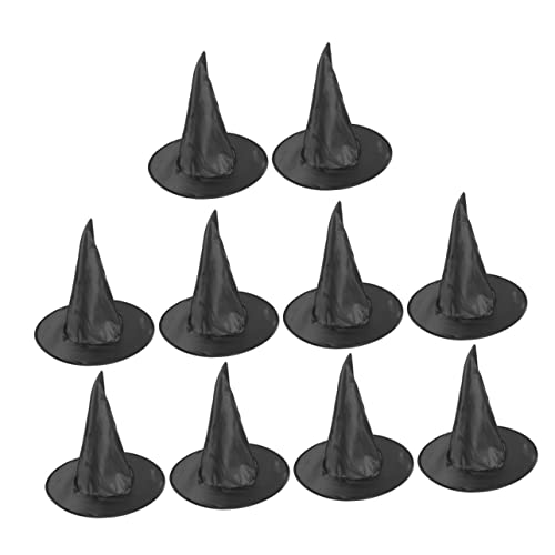 BRIGHTFUFU 10 Stück Teiliges Halloween Hexenhüte S Reine Schwarze Spitze Kopfbedeckung Leichtes Cosplay Zubehör für Partydeko und Kostüm Hautfreundlich Elegantes Design für Festliche BRIGHTFUFU 10 Stück Teiliges Halloween Hexenhüte S Reine Schwarze Spitze Kopfbedeckung Leichtes Cosplay Zubehör für Partydeko und Kostüm Hautfreundlich Elegantes Design für Festliche von BRIGHTFUFU