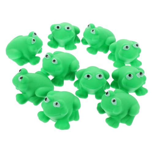 BRIGHTFUFU 10 Stück Wasserspielzeug Kleiner Frosch Badespielzeug Lustiges Badespielzeug Für Kinder Perfekt Für Pool Und Badewanne Wasserspielzeug Für Kleinkinder von BRIGHTFUFU