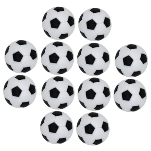 BRIGHTFUFU 12 Stück Tischfußballbälle Hochwertige Ersatzbälle Für Tischfußballspiele Ideal Für Tischfußball Zubehör Mini Tischfußball Mit Exzellenter Spielbarkeit Perfekt Für von BRIGHTFUFU