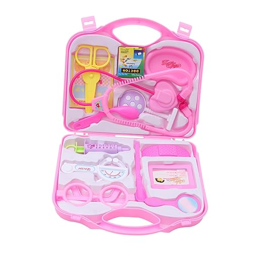 BRIGHTFUFU 14 Teiliges Modisches Mädchen Schmuckspielzeug Set Inkl Simulierter Accessoires Und Anziehspielzeug Für Kleine Mädchen Blau Ideales Für Kindergeburtstage Und Kreative von BRIGHTFUFU