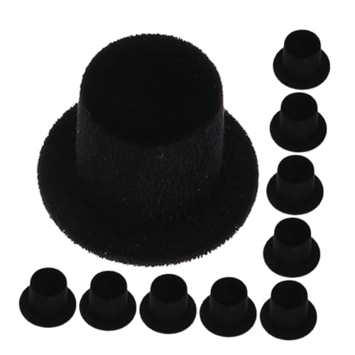 BRIGHTFUFU 15 Stück Teiliges Mini aus Flockiertem Harz Miniatur Dollhut für DIY Puppen Bastel und Partydekoration Leichte Kompakte Puppenhüte für Cosplay und Kreative Handwerksprojekte BRIGHTFUFU 15 Stück Teiliges Mini aus Flockiertem Harz Miniatur Dollhut für DIY Puppen Bastel und Partydekoration Leichte Kompakte Puppenhüte für Cosplay und Kreative Handwerksprojekte von BRIGHTFUFU