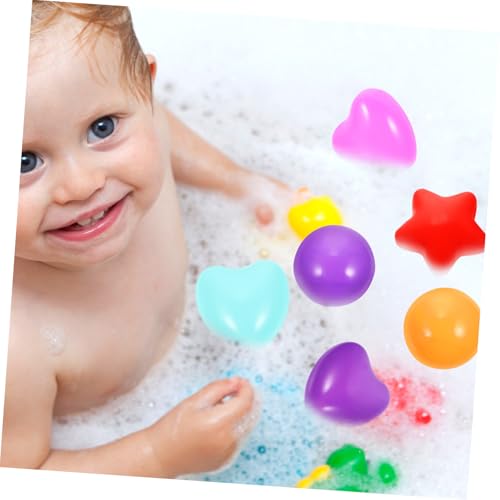 BRIGHTFUFU 150 Stück Teiliges Spielset mit Dicken Bunten Stern Herz Rundbällen für Drinnen und Draußen Fördert Hand Auge koordination und Bewegung BRIGHTFUFU 150 Stück Teiliges Spielset mit Dicken Bunten Stern Herz Rundbällen für Drinnen und Draußen Fördert Hand Auge koordination und Bewegung von BRIGHTFUFU