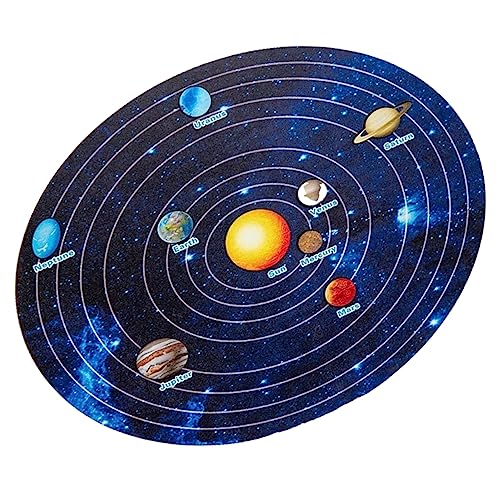 BRIGHTFUFU Holzpuzzle Solar System Für Junge Mädchen Planeten Lernspielzeug Montessori Geeignet Sicheres Holzspielzeug Fantasie Und Praktischen Fähigkeiten Für Kleinkinder BRIGHTFUFU Holzpuzzle Solar System Für Junge Mädchen Planeten Lernspielzeug Montessori Geeignet Sicheres Holzspielzeug Fantasie Und Praktischen Fähigkeiten Für Kleinkinder von BRIGHTFUFU
