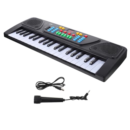 BRIGHTFUFU 1Set 37 Tasten Tastaturspielzeug Mini Tastaturklavier Für Kindertastaturen Musiktastatur Kinderklavier Kinderklavier Kindermusik Übungsklavier Exquisites Klavierspielzeug Abs von BRIGHTFUFU