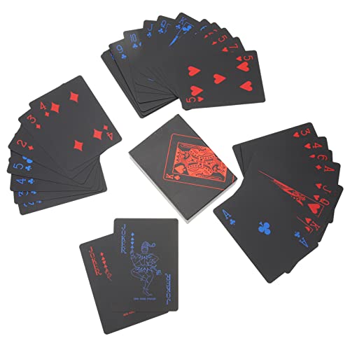 BRIGHTFUFU 2 Kartons Brettspiele- aufbwahrungs-Box vorratsboxen Aufbewahrungsbox 2-Spieler-Spiele für Partygeschenk zum Thema Poker Brettspiele nach Hause Plastikkarten für den Tisch von BRIGHTFUFU