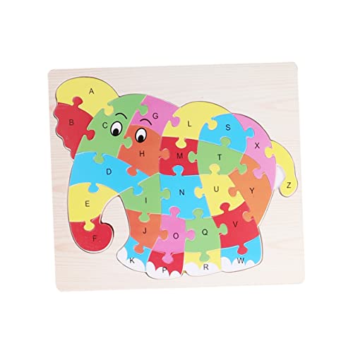 BRIGHTFUFU 2 Sätze Buchstabenpuzzle Kleinkinderpuzzles Kinderpuzzles Wortpuzzle Holzpuzzles Kleinkinderpuzzles Puzzlespiele Alphabet Puzzles Für Alphabet Puzzle von BRIGHTFUFU