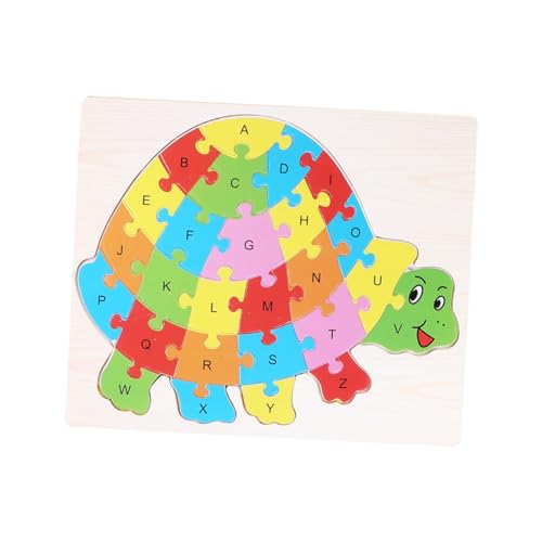 BRIGHTFUFU 2 Sets Buchstabenpuzzle Für Für Kleinkinder Kinderspielzeug Kinderpuzzle Kleinkindpuzzle Alphabetpuzzle Alphabet Puzzlespiele Kleinkindpuzzle Wortpuzzle Aus Holz von BRIGHTFUFU