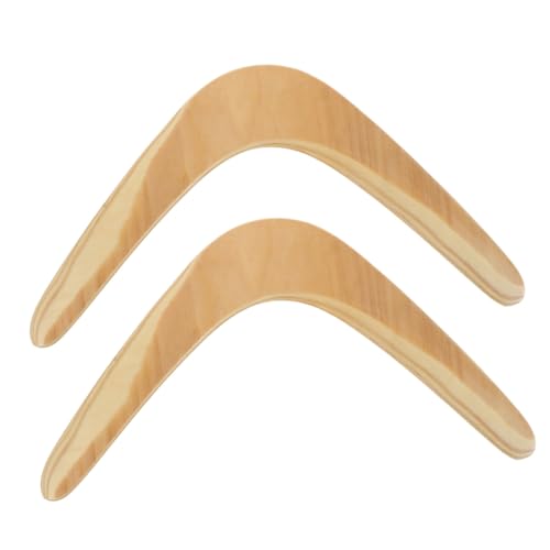 BRIGHTFUFU 2 Stück Handgefertigtes Holz Wurfspielzeug Leichtes Rückkehrspielzeug für Outdoor zum Camping Frühling und Familienspaß Robust und Einfach zu Werfen Langlebiges Wurfspielzeug BRIGHTFUFU 2 Stück Handgefertigtes Holz Wurfspielzeug Leichtes Rückkehrspielzeug für Outdoor zum Camping Frühling und Familienspaß Robust und Einfach zu Werfen Langlebiges Wurfspielzeug von BRIGHTFUFU