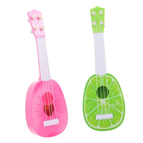 BRIGHTFUFU 2 Stück Teiliges Mini Ukulele spielset für Kunststoff musikinstrumente Realistische Nachbildung für Frühe Musikausbildung Geschenk für Jungen und Mädchen Farbenfrohe Mini Gitarren BRIGHTFUFU 2 Stück Teiliges Mini Ukulele spielset für Kunststoff musikinstrumente Realistische Nachbildung für Frühe Musikausbildung Geschenk für Jungen und Mädchen Farbenfrohe Mini Gitarren von BRIGHTFUFU