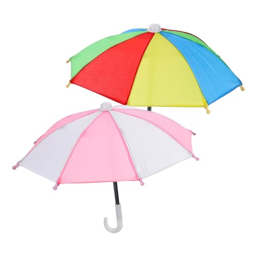 BRIGHTFUFU 2 Stück Teiliges Miniatur Regenschirm Verstellbare Bunte Mini Deko Realistische Puppenaccessoires Mikro Landschaftsdekoration Vielseitige Fotorequisite für Miniaturhäuser und BRIGHTFUFU 2 Stück Teiliges Miniatur Regenschirm Verstellbare Bunte Mini Deko Realistische Puppenaccessoires Mikro Landschaftsdekoration Vielseitige Fotorequisite für Miniaturhäuser und von BRIGHTFUFU