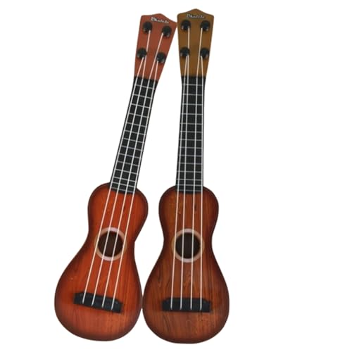 BRIGHTFUFU 2 Stück Teiliges Ukulele für Kindgerechtes Kunststoff Instrument mit Saiten Sicher und Robust Fördert Musikalische Fähigkeiten und Rhythmusgefühl Lernspielzeug für Zufällige Farbe BRIGHTFUFU 2 Stück Teiliges Ukulele für Kindgerechtes Kunststoff Instrument mit Saiten Sicher und Robust Fördert Musikalische Fähigkeiten und Rhythmusgefühl Lernspielzeug für Zufällige Farbe von BRIGHTFUFU