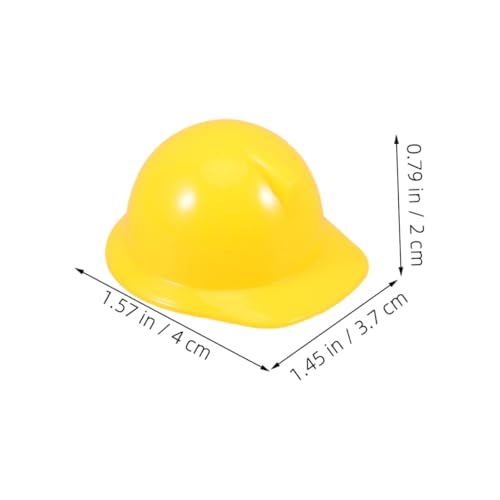 BRIGHTFUFU 20 Stück Teiliges Mini Bauhelme für Puppen Detailgetreue Kunststoff Sicherheitshelme in Gelb und Rot Mini Party Dekorationen Authentische Miniatur Helme für Bastel und BRIGHTFUFU 20 Stück Teiliges Mini Bauhelme für Puppen Detailgetreue Kunststoff Sicherheitshelme in Gelb und Rot Mini Party Dekorationen Authentische Miniatur Helme für Bastel und von BRIGHTFUFU