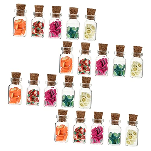 BRIGHTFUFU 20 Stück Teiliges Miniatur Fruchtglas aus Hochwertigem Realistische Puppenhaus Dekoration Verschleißfest und Langlebig als Spielzeughaus Zubehör und Fotorequisite BRIGHTFUFU 20 Stück Teiliges Miniatur Fruchtglas aus Hochwertigem Realistische Puppenhaus Dekoration Verschleißfest und Langlebig als Spielzeughaus Zubehör und Fotorequisite von BRIGHTFUFU