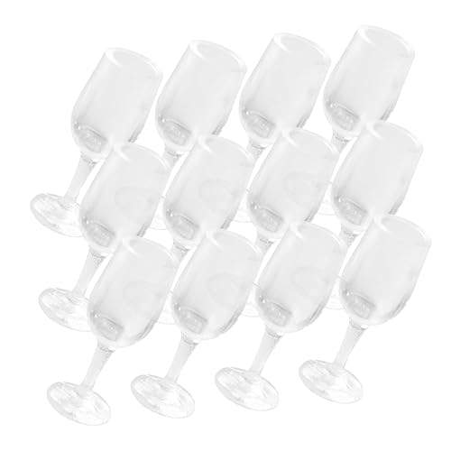 BRIGHTFUFU 20 Stück Teiliges Miniatur Weinglas aus Transparentem Kunststoff Detailgetreue Puppenhaus Dekoration Langlebig und Platzsparend Mini Landschaftszubehör BRIGHTFUFU 20 Stück Teiliges Miniatur Weinglas aus Transparentem Kunststoff Detailgetreue Puppenhaus Dekoration Langlebig und Platzsparend Mini Landschaftszubehör von BRIGHTFUFU