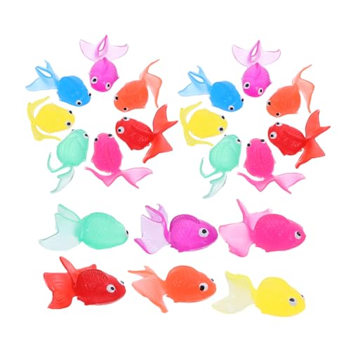 BRIGHTFUFU 20 Stück Teiliges Realistische Künstliche Goldfische aus Umweltfreundlichem TPR Material für Aquarium Dekoration und Fischbecken Landschaftsgestaltung Bunte Simulation Tropischer BRIGHTFUFU 20 Stück Teiliges Realistische Künstliche Goldfische aus Umweltfreundlichem TPR Material für Aquarium Dekoration und Fischbecken Landschaftsgestaltung Bunte Simulation Tropischer von BRIGHTFUFU