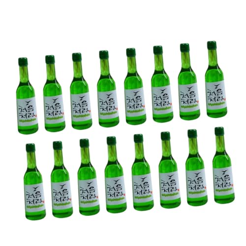 BRIGHTFUFU 20 Stück Teiliges Resin Flaschen Reiswein Mini Haus Zubehör Dekorative Miniatur Weinflaschen für Puppenhaus und Szenenlayout BRIGHTFUFU 20 Stück Teiliges Resin Flaschen Reiswein Mini Haus Zubehör Dekorative Miniatur Weinflaschen für Puppenhaus und Szenenlayout von BRIGHTFUFU