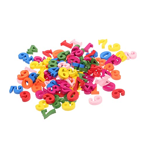 BRIGHTFUFU 200 Stück Teiliges Bunte Holz Zahlen zum Lernen Leichtes Glattes Pädagogisches für Schul Lernhilfe Sicher und Tragbar für DIY Bastelprojekte BRIGHTFUFU 200 Stück Teiliges Bunte Holz Zahlen zum Lernen Leichtes Glattes Pädagogisches für Schul Lernhilfe Sicher und Tragbar für DIY Bastelprojekte von BRIGHTFUFU