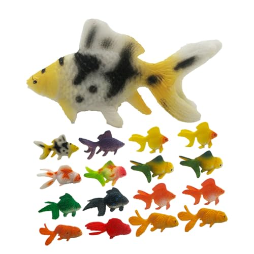 BRIGHTFUFU 24 Stück Teiliges Realistische Miniatur Goldfischfiguren aus PVC Lebensechte Simulation Detailreiche Aquarien deko Kompakte für Fischbecken und Meeresliebhaber Fein Gearbeitet BRIGHTFUFU 24 Stück Teiliges Realistische Miniatur Goldfischfiguren aus PVC Lebensechte Simulation Detailreiche Aquarien deko Kompakte für Fischbecken und Meeresliebhaber Fein Gearbeitet von BRIGHTFUFU