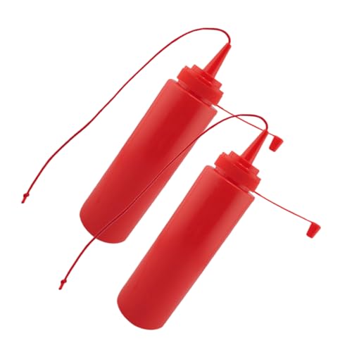 BRIGHTFUFU 2St Streich Tomatenflasche Kinderspielzeug Abnehmbarer Kragen Plüschtiere Spaß Ketchup Flasche Prank Ketchup Flasche Überraschungschips Streichspielzeug Streiche Plastik rot von BRIGHTFUFU