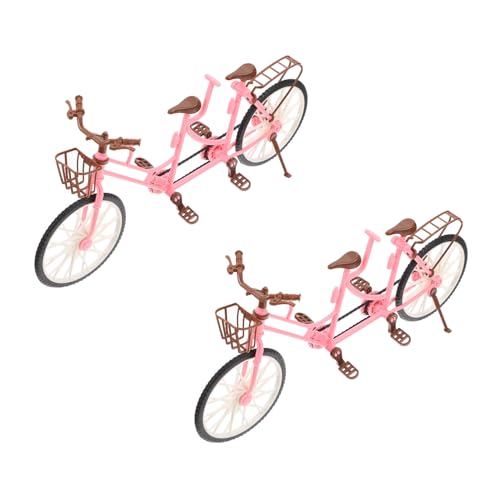 BRIGHTFUFU 2 Stücke Kleiner Fahrrad Spielzeug für Puppen Langlebiges Zubehör Kreativ und Dekorativ für Kinderzimmer Fördert Spiel und Kreativität BRIGHTFUFU 2 Stücke Kleiner Fahrrad Spielzeug für Puppen Langlebiges Zubehör Kreativ und Dekorativ für Kinderzimmer Fördert Spiel und Kreativität von BRIGHTFUFU