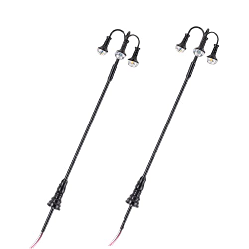 BRIGHTFUFU 2stücke Miniatur-straßenlaternen Modell Für Sandtisch Dekoration Winzige Landschaftslichter Puppenhauslampe Szenendekor BRIGHTFUFU 2stücke Miniatur-straßenlaternen Modell Für Sandtisch Dekoration Winzige Landschaftslichter Puppenhauslampe Szenendekor von BRIGHTFUFU