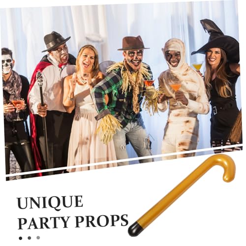 BRIGHTFUFU 3 Stück Aufblasbarer Gehstock Stabiler Spazierstock als Old Man Kostüm Requisit für Halloween Party Geburtstagsfeier Vielseitig und Leicht Tragbar BRIGHTFUFU 3 Stück Aufblasbarer Gehstock Stabiler Spazierstock als Old Man Kostüm Requisit für Halloween Party Geburtstagsfeier Vielseitig und Leicht Tragbar von BRIGHTFUFU