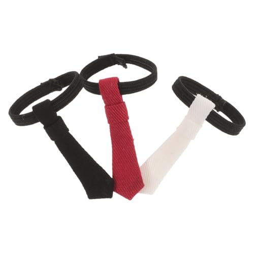 BRIGHTFUFU 3 Stück Maßstab Vorgebundene Kleine Puppenfliegen in Dunkel Weißlich Rot Vielseitiges DIY Puppenaccessoire für Modische Puppenkleidung BRIGHTFUFU 3 Stück Maßstab Vorgebundene Kleine Puppenfliegen in Dunkel Weißlich Rot Vielseitiges DIY Puppenaccessoire für Modische Puppenkleidung von BRIGHTFUFU