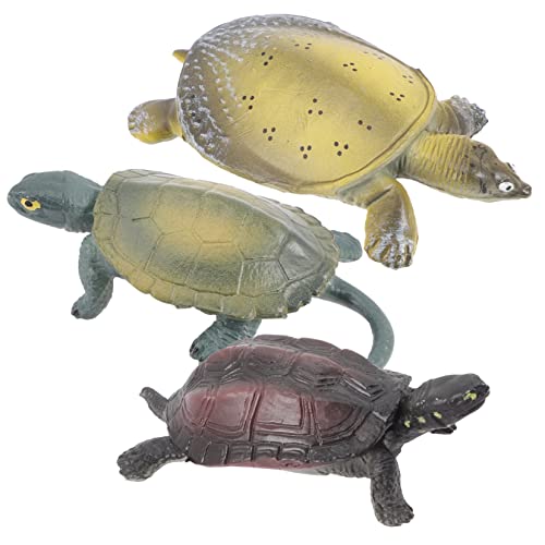 BRIGHTFUFU 3 Stück Teiliges Schildkrötenmodell Realistische Figurine aus Langlebigem Material Kompakte Miniatur für Tisch Garten und Bonsai Dekoration Handliches Meereslebewesen Ornament BRIGHTFUFU 3 Stück Teiliges Schildkrötenmodell Realistische Figurine aus Langlebigem Material Kompakte Miniatur für Tisch Garten und Bonsai Dekoration Handliches Meereslebewesen Ornament von BRIGHTFUFU