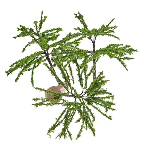 BRIGHTFUFU 3 Stücke Simulierter Minibaum Mini-Modellbäume Mini-Baum Miniaturlandschaft Miniaturbaum Artificial Tree mikrolandschaft Simulationsbaummodell Bäume für die Modelleisenbahn Plastik von BRIGHTFUFU