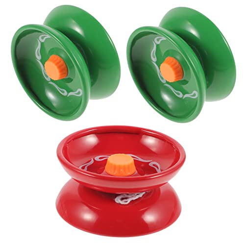 BRIGHTFUFU 3-Teiliges Set Mit Schnur Fingerspielzeug für outdoorspielzeug Outdoor Yoyo spielsachen für draußen Outdoor Toys Jo-Jo Jo-Jos Jo-Jo-Ball Legierung von BRIGHTFUFU