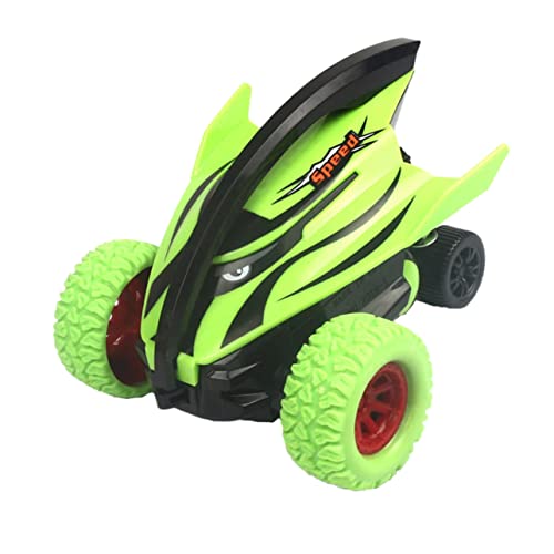 BRIGHTFUFU 360° Rotationsspielzeug Auto Inertiales Offroad Fahrzeug Für Stunt Car Zufälliger Stil Ideal Für Jungen Und ädchen Robustes Design Grünes Modell von BRIGHTFUFU