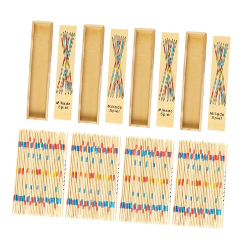 BRIGHTFUFU 4 Boxen Teiliges Holz Pick Up Stick Spiel Pädagogisches Familienspiel Feinmotorik und Hand Auge koordination Bunt Verpackt Geeignet für Geselligen Spielspaß zu Hause und Unterwegs BRIGHTFUFU 4 Boxen Teiliges Holz Pick Up Stick Spiel Pädagogisches Familienspiel Feinmotorik und Hand Auge koordination Bunt Verpackt Geeignet für Geselligen Spielspaß zu Hause und Unterwegs von BRIGHTFUFU