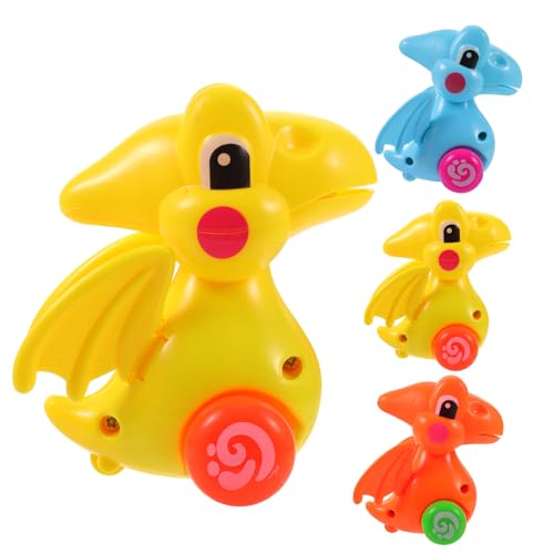BRIGHTFUFU 4 Stück Teiliges Wind up Dinosaurier Spielzeugauto Robuste Tragbare Mini Fahrzeuge aus Hochwertigem Kindgerechtes Aufziehspielzeug für Jungen und Mädchen Interaktives Eltern Junge BRIGHTFUFU 4 Stück Teiliges Wind up Dinosaurier Spielzeugauto Robuste Tragbare Mini Fahrzeuge aus Hochwertigem Kindgerechtes Aufziehspielzeug für Jungen und Mädchen Interaktives Eltern Junge von BRIGHTFUFU
