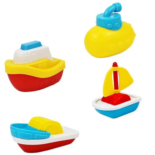BRIGHTFUFU 4Stücke Badespielzeug für Lustige Wasserspielzeuge Bootform für Ab Jahr Fördert Kreativität und Sensorisches Spielvergnügen Beim Baden BRIGHTFUFU 4Stücke Badespielzeug für Lustige Wasserspielzeuge Bootform für Ab Jahr Fördert Kreativität und Sensorisches Spielvergnügen Beim Baden von BRIGHTFUFU