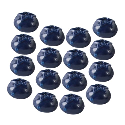 BRIGHTFUFU 50 Stück Gefälschte Blaubeeren, Künstliche Blaubeeren, Simulation Blauer Beeren, Künstliche Früchte Für Die Küche von BRIGHTFUFU