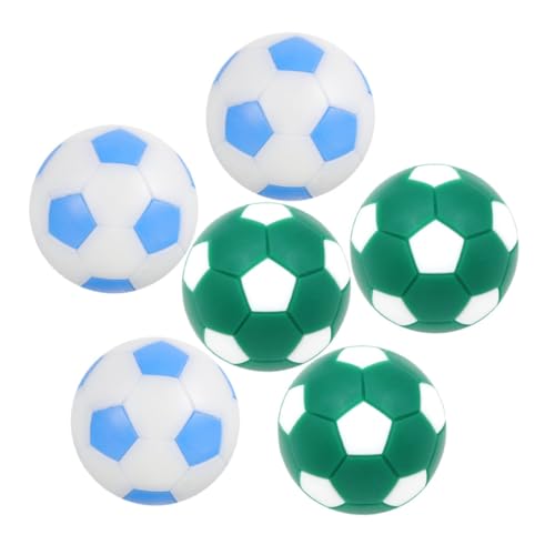 BRIGHTFUFU Tischfussball Tischkicker Ball Mini Tischfußball Bälle Ersatzbälle Für Tischfußballspiele 32mm / Und Hellblau/Tischspiel Zubehör Für Und Erwachsene von BRIGHTFUFU