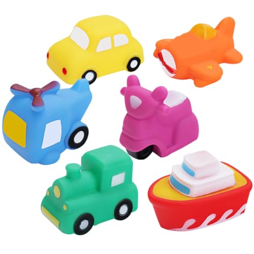 BRIGHTFUFU 6 Stück Teiliges Verschleißfester Bade spielzeuge Kleine Handliche Quetschfiguren für Junge Mädchen Sicher Glatte Oberfläche Geeignet für Badewanne Pool und Strandspaß BRIGHTFUFU 6 Stück Teiliges Verschleißfester Bade spielzeuge Kleine Handliche Quetschfiguren für Junge Mädchen Sicher Glatte Oberfläche Geeignet für Badewanne Pool und Strandspaß von BRIGHTFUFU