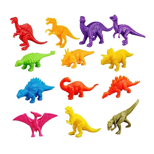 BRIGHTFUFU 65Stücke Teiliges Dinosaurier Modellspielzeug Für Kleinkindspielzeug Für Verschiedenen Dinosaurierfiguren Lernspielzeug Für Kognitive Entwicklung von BRIGHTFUFU