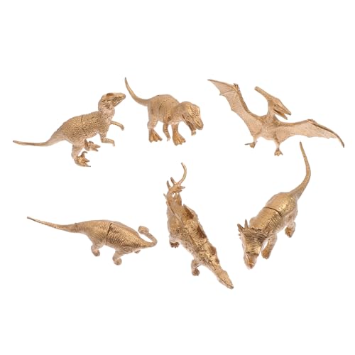 BRIGHTFUFU 6stücke Realistische Dinosaurier Modelle Goldene Hohle Dekofiguren Für Junge Mädchen Spielzeug Und Lehrmaterial Für Kreative Entfaltung Und Raumgestaltung BRIGHTFUFU 6stücke Realistische Dinosaurier Modelle Goldene Hohle Dekofiguren Für Junge Mädchen Spielzeug Und Lehrmaterial Für Kreative Entfaltung Und Raumgestaltung von BRIGHTFUFU