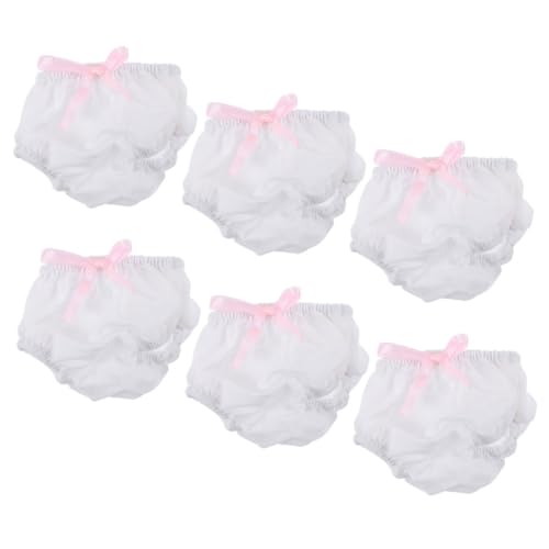 BRIGHTFUFU 6pcs Dusge Unterpiebets Baby Topet Unterschalte Plush Dull Koss -up -Accessoires von BRIGHTFUFU