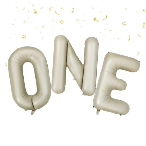 BRIGHTFUFU Aluminiumfolie Buchstabenballon One Wiederverwendbar Stabil Schnelle Inflation Langlebige Geburtstagsdeko für Party Jubiläum Vielseitig Einsetzbar BRIGHTFUFU Aluminiumfolie Buchstabenballon One Wiederverwendbar Stabil Schnelle Inflation Langlebige Geburtstagsdeko für Party Jubiläum Vielseitig Einsetzbar von BRIGHTFUFU