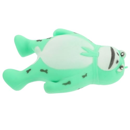 BRIGHTFUFU Animal Squeeze Toys Frog Stretchy Playthings Frosch-Squishy-Spielzeug Stretchy Toad Toys Fidget Frog Balls Spielzeug Dekomprimieren Stretch-tierspielzeug TPR Weiches Gummi von BRIGHTFUFU