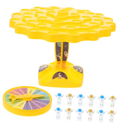 BRIGHTFUFU Spielzeug Für Kinder Balance Stapelspielzeug Für Kleinkinder Interaktives Astronauten Aus 48 Teiliges Set Für Kreatives Bauen Und Spielspaß Fördert Feinmotorik Und Gleichgewicht von BRIGHTFUFU