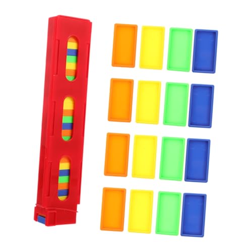 BRIGHTFUFU Bunte Dominosteine Domino Rennspielzeug für Frühe Bildung Kreative Fördert Hand Auge Koordination und Farberkennung Geeignet für Spielerisches Lernen Zufällige Zufällige Farbe BRIGHTFUFU Bunte Dominosteine Domino Rennspielzeug für Frühe Bildung Kreative Fördert Hand Auge Koordination und Farberkennung Geeignet für Spielerisches Lernen Zufällige Zufällige Farbe von BRIGHTFUFU