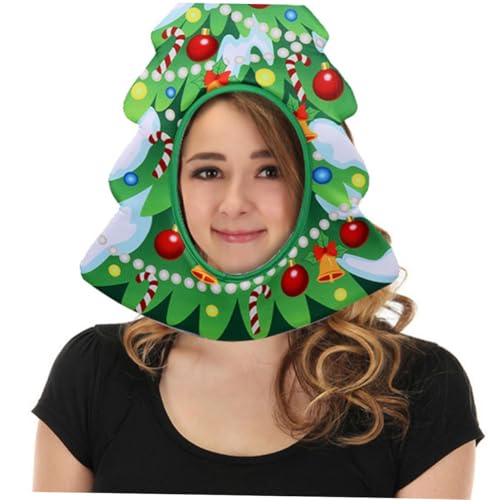 BRIGHTFUFU Cosplay Kopfbedeckung Hüte Erwachsene Dekorationen Weihnachtsmütze Unisex Weihnachtsbaummütze Urlaub Stirnband Festliche Partybedarf Rollenspiel Requisiten Performance Requisiten BRIGHTFUFU Cosplay Kopfbedeckung Hüte Erwachsene Dekorationen Weihnachtsmütze Unisex Weihnachtsbaummütze Urlaub Stirnband Festliche Partybedarf Rollenspiel Requisiten Performance Requisiten von BRIGHTFUFU