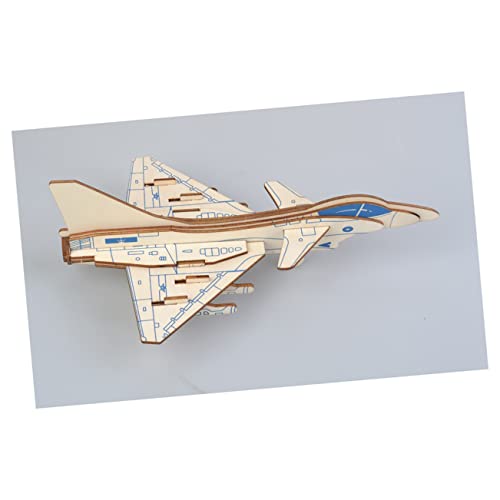 BRIGHTFUFU 3D Puzzle Modell J10 Kampfjet DIY Bastelset Für Lernspielzeug Aus Kreatives Zur Der Motorischen Fähigkeiten Und Kreativität von BRIGHTFUFU