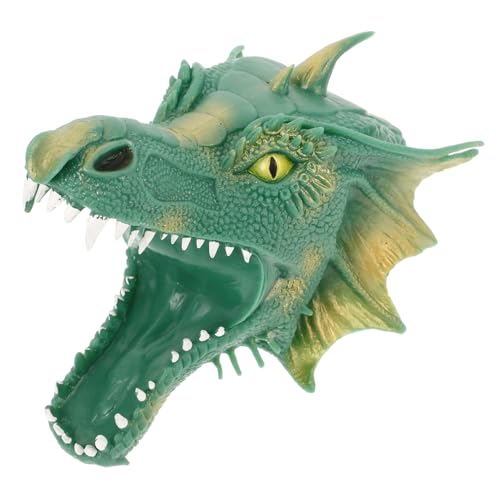 BRIGHTFUFU Fliegendes Drachen-handpuppenspielzeug Handpuppe Für Kinder Handpuppen Für Kinder Rollenspiel Handpuppe Geschichtenerzählendes Handpuppenspielzeug Handpuppe Spielzeug Green von BRIGHTFUFU