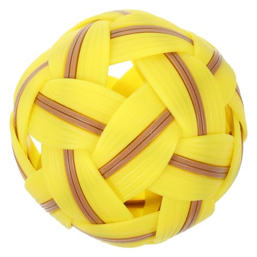 BRIGHTFUFU Fuß Spielzeug für Draußen Takraw Rattan Takraw Sport Kickball Kick Volleyball Fußballspielzeug für Draußen Fußballmodell aus Traditioneller aus Asiatische Spielpraxis für Outdoor von BRIGHTFUFU