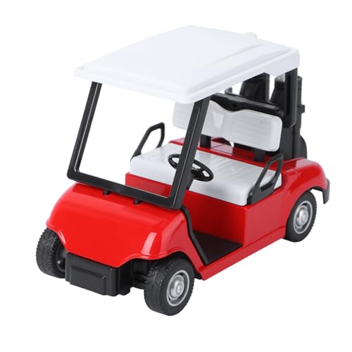BRIGHTFUFU Golfwagen Modell aus Langlebigem Metalldruckguss mit Gummireifen Selbstfahrendes Ziehspielzeug für Schreibtischdekoration und Sammlungen Rotes Golfsportspielzeug BRIGHTFUFU Golfwagen Modell aus Langlebigem Metalldruckguss mit Gummireifen Selbstfahrendes Ziehspielzeug für Schreibtischdekoration und Sammlungen Rotes Golfsportspielzeug von BRIGHTFUFU